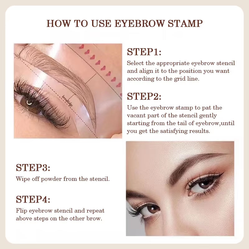 Gleamsi™ Brow Magic Kit -Gleamsi™ Brow Magic Kit - EYEBROW STAMP